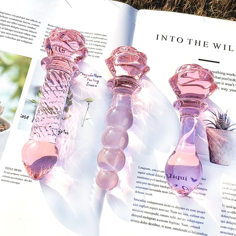 Dildo Cristal Rosa