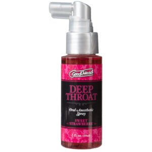 GoodHead - Spray para garganta profunda - Fresa dulce - 2 fl. onz.