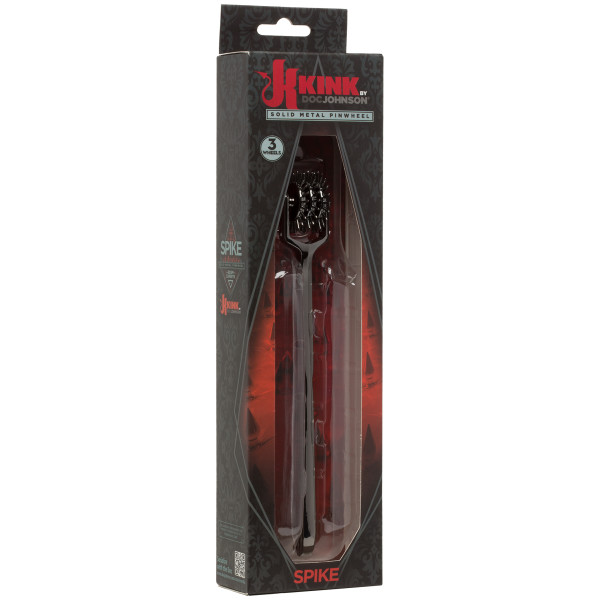 Kink - Spike - Molinillo de metal sólido - 3 ruedas - Gun Metal - Imagen 3