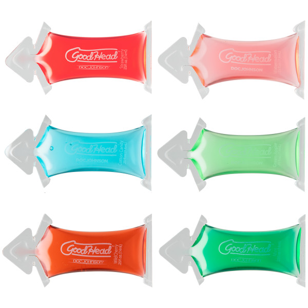 GoodHead - Gel delicia oral - Paquete de 6 almohadas