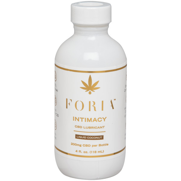 Foria - Intimidad - Lubricante de CBD - Coco líquido - 4 fl. onz.