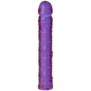 Crystal Jellies - Dong clásico de 10 pulgadas - Púrpura