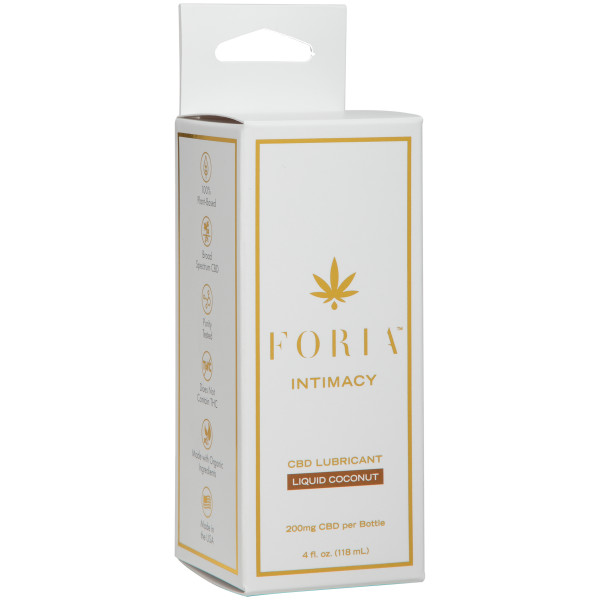 Foria - Intimidad - Lubricante de CBD - Coco líquido - 4 fl. onz. - Imagen 2
