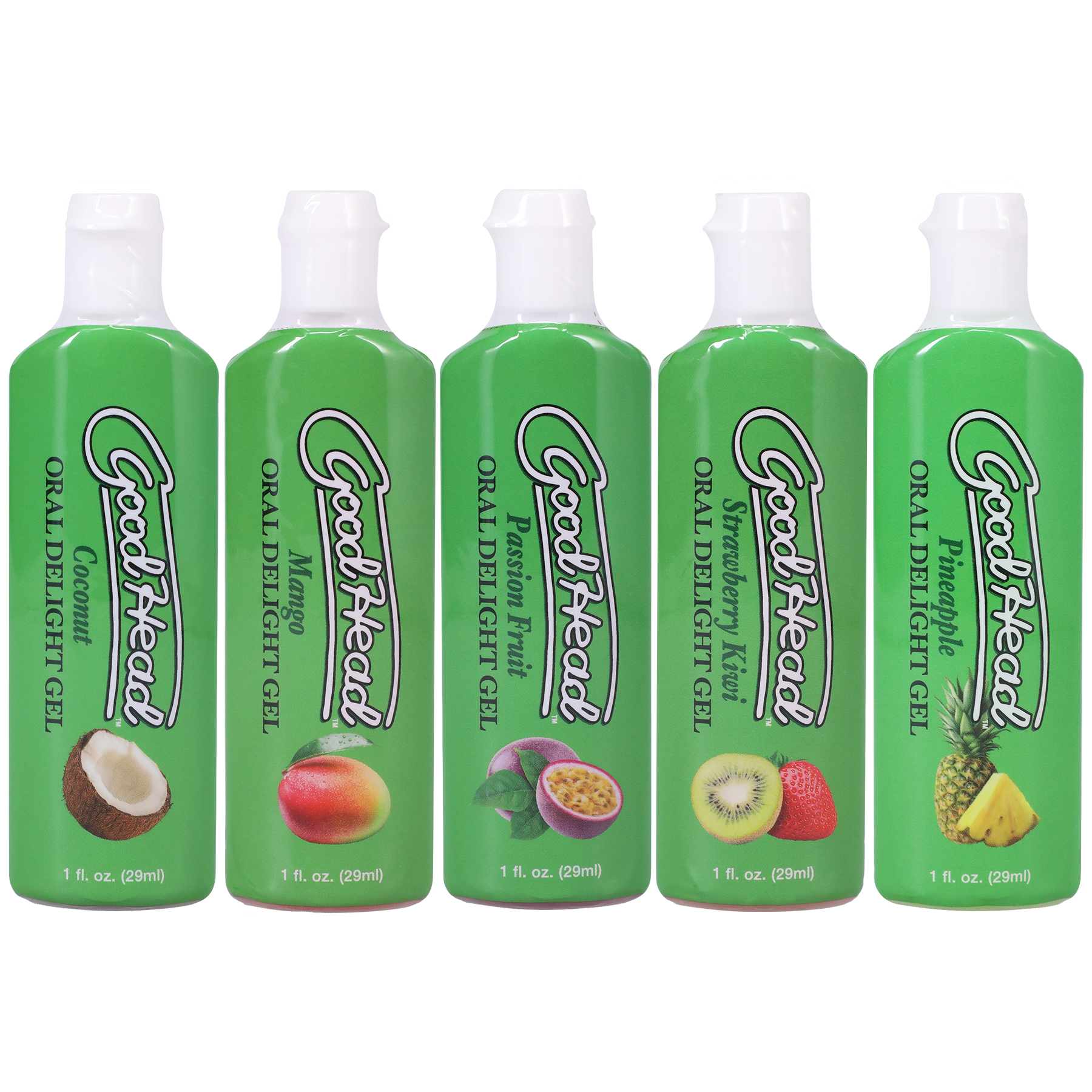 GoodHead - Oral Delight Gel - Tropical Fruits - 5 Pack - 1 fl. oz. - Imagen 2