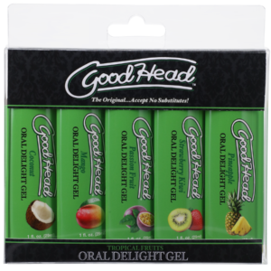 GoodHead - Oral Delight Gel - Tropical Fruits - 5 Pack - 1 fl. oz.