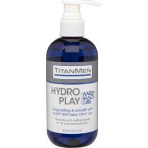 TitanMen - Hydro Play - Lubricante a base de agua - 8 fl. onz.