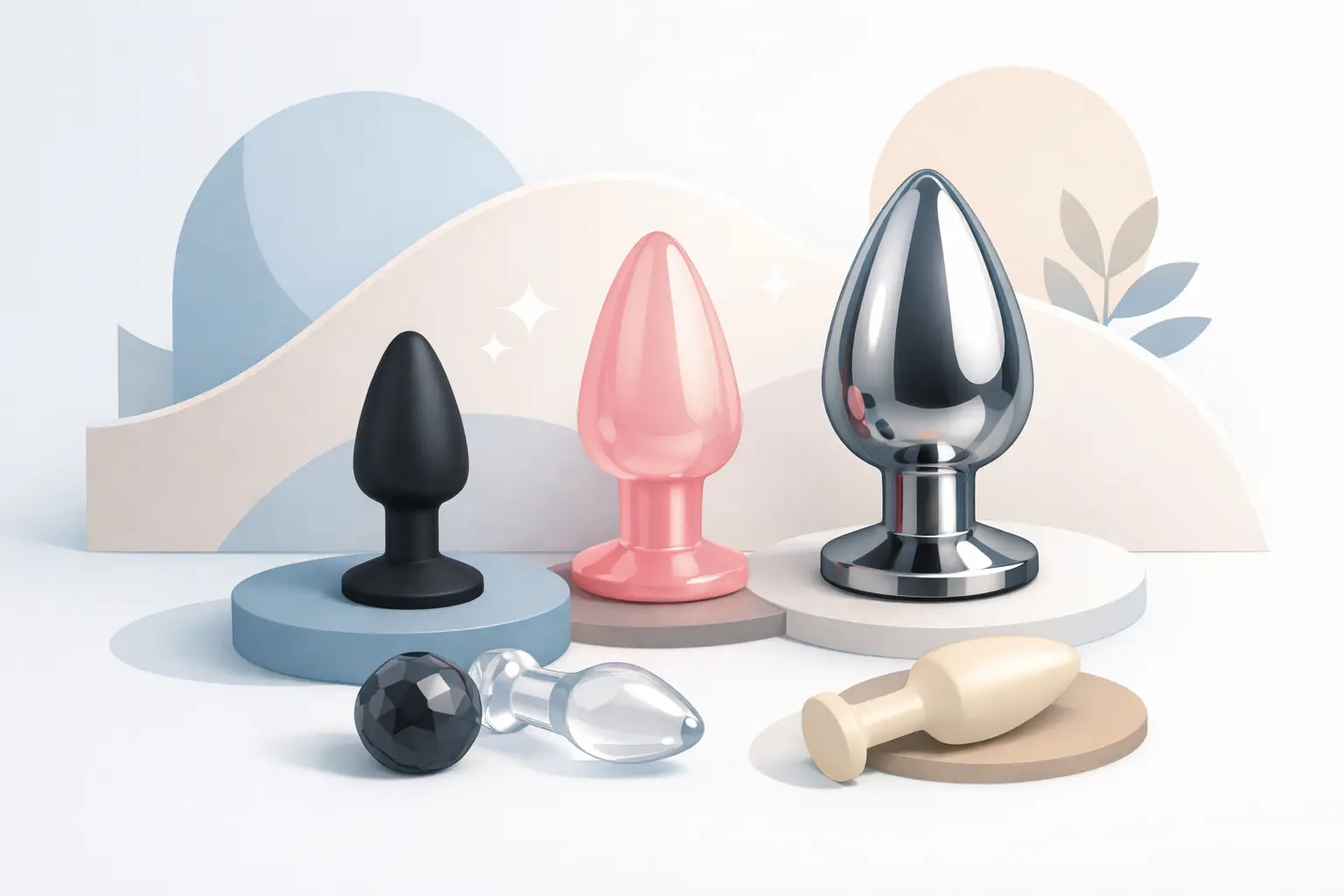 Plugs anales: elige tamaño y material ideal